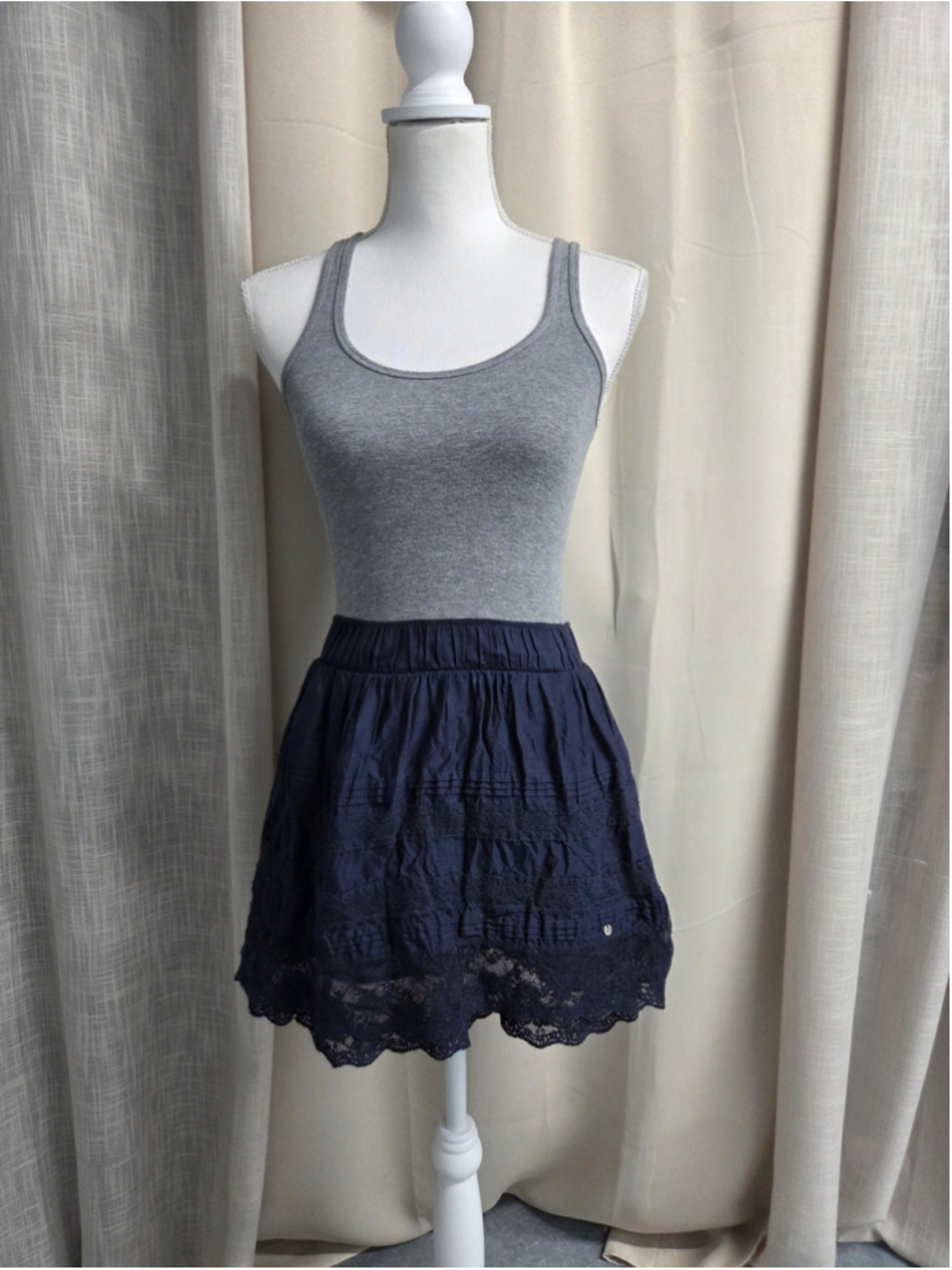 Abercrombie & Fitch Dress Grunge Fairycore 2000s Ambercrombie Coquette Size XS